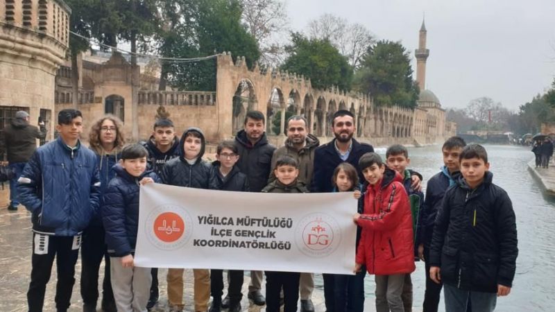 Düzceli öğrenciler Urfa'yı keşfetti