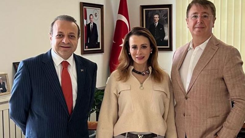 Danışmanlardan Büyükelçiye ziyaret