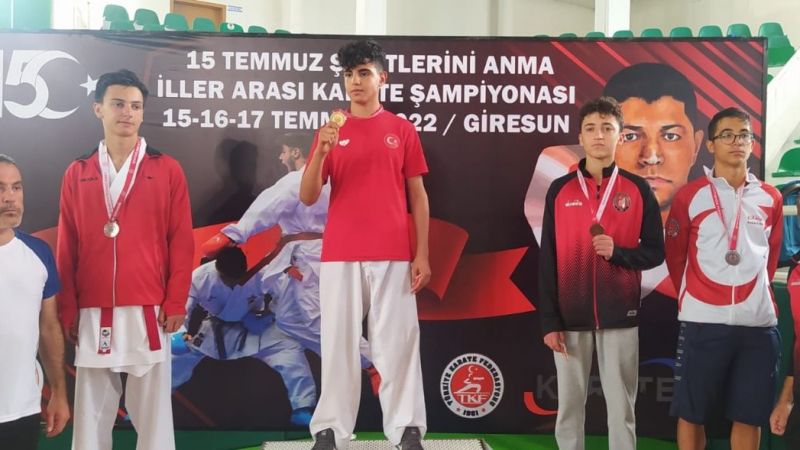 Urfalı sporculara 3 madalya
