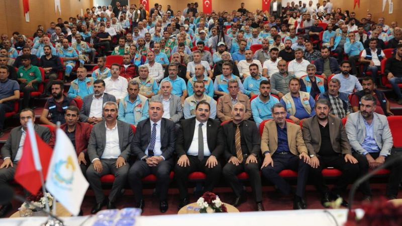 Canpolat işçilerin yüzünü güldürdü