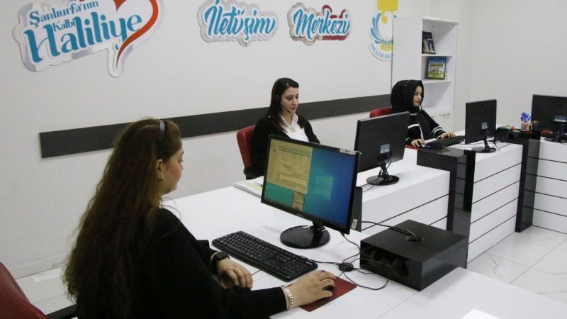 Haliliye iletişim merkezi “Çözümün Adresi” oldu