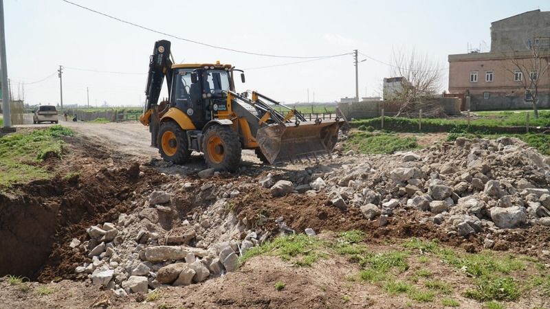 Haliliye’de üstyapı çalışmaları sürüyor
