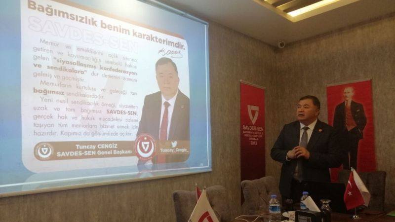 SAVDES-SEN Genel Başkanı Urfa'da