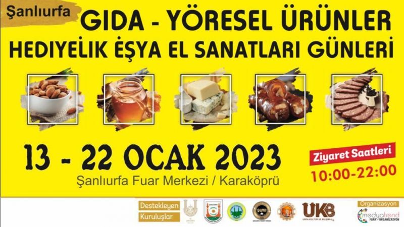 Gıda ve yöresel ürünler fuarı açılıyor
