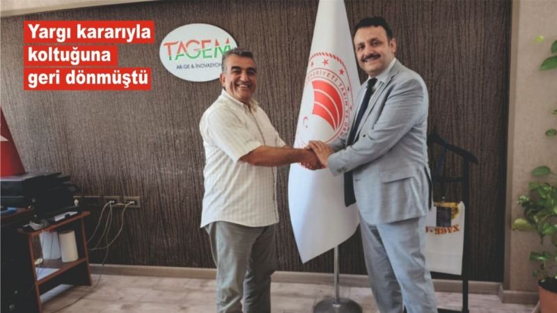 GAPTAEM'de görev değişimi yaşandı