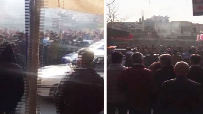 Zabıta ile tablacılar arasında gerginlik