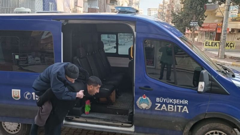 İmdadına Zabıta yetişti