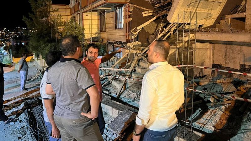 Urfa'da denetlenmeyen inşaatın akıbeti!