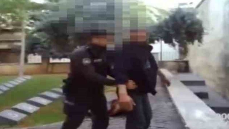 Camiden hırsızlık yapan şüpheli yakalandı