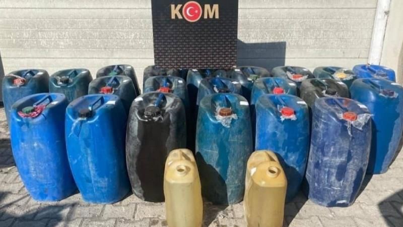 4 bin litre kaçak akaryakıt ele geçirildi