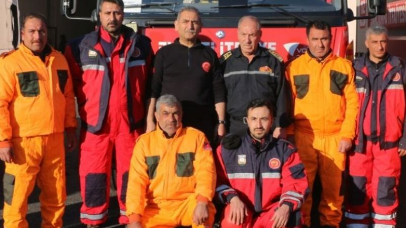 Kahraman Urfalı itfaiye erleri Adıyaman’da