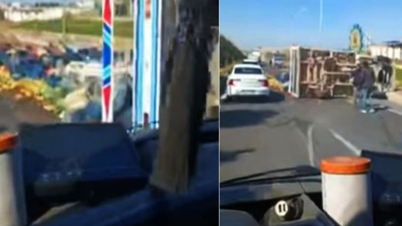 Urfa’da maddi hasarlı kaza