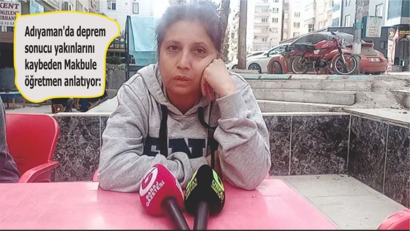 Adıyamanlı depremzede o anları anlattı! "kıyamet oldu zannettik"