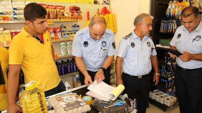 Zabıtalardan hijyen denetimi