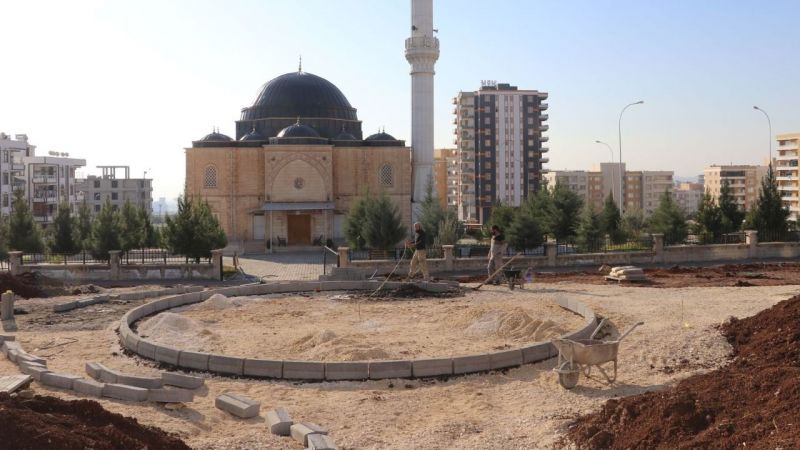 Karaköprü’de yeni yeşil alanlar kazandırılıyor
