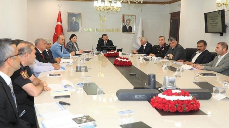 Urfa İl Spor Güvenlik Kurulu bir araya geldi
