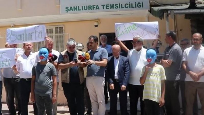 Urfa’dan Doğu Türkistan’daki Çin zulmüne tepki