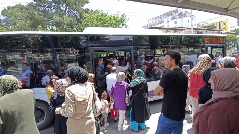 Urfa'da ücretsiz ulaşım rezaleti