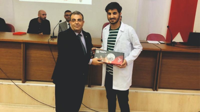 Veteriner adayları beyaz önlük giydi