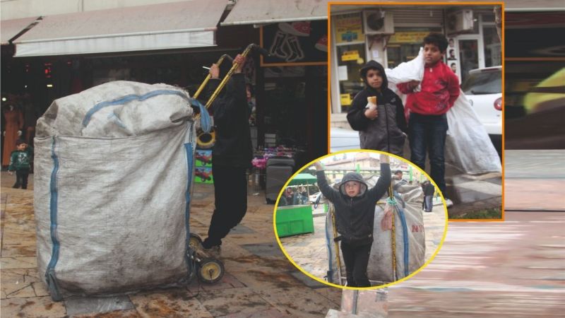 Ekmek parası soğuk-yağmur dinlemiyor