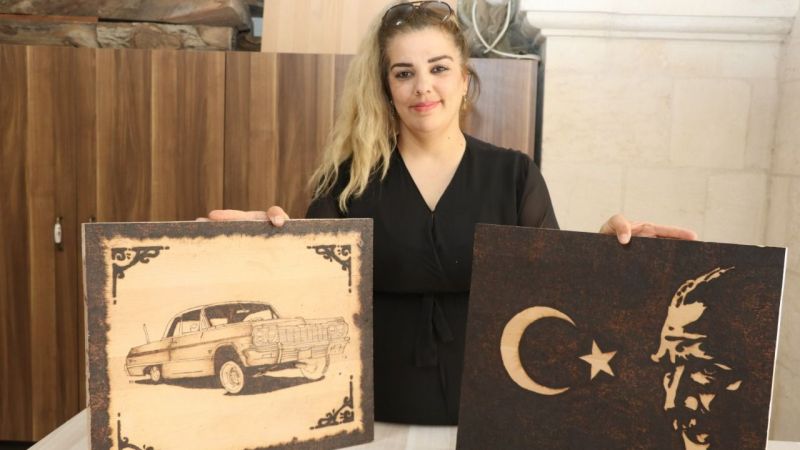Renklerin sanatla buluştuğu atölyelere yoğun ilgi