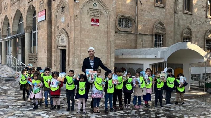 Urfalı minikler camide buluştu