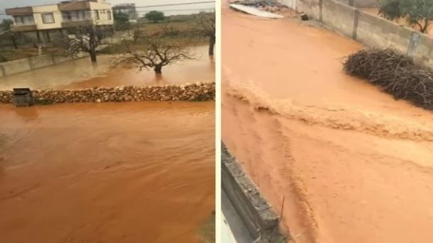 Urfa'da sağanak yağış sele neden oldu