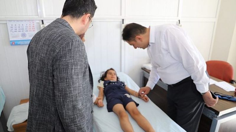 Sağlık Müdürü Solmaz, Siverek'te
