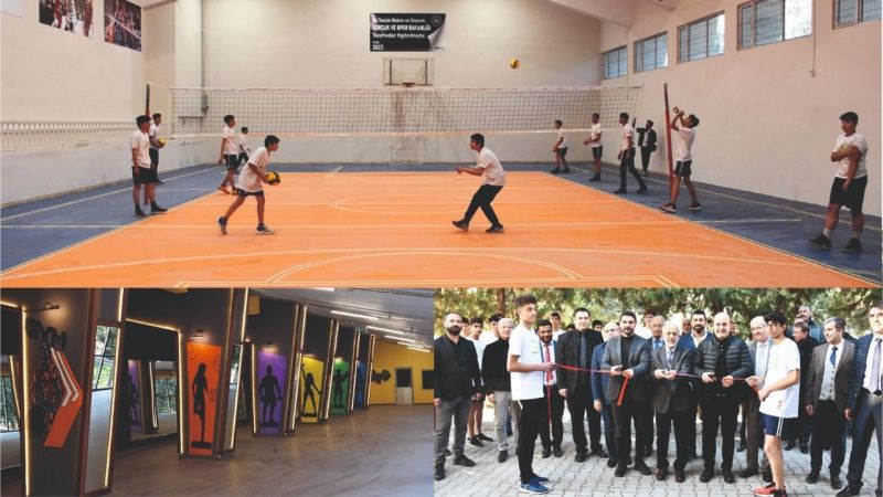 Yenişehir Spor Salonu hizmete açıldı