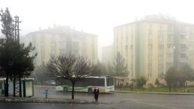 Urfalılar güne sisle uyandı