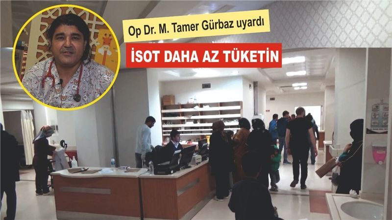 "İsotu daha az tüketin"