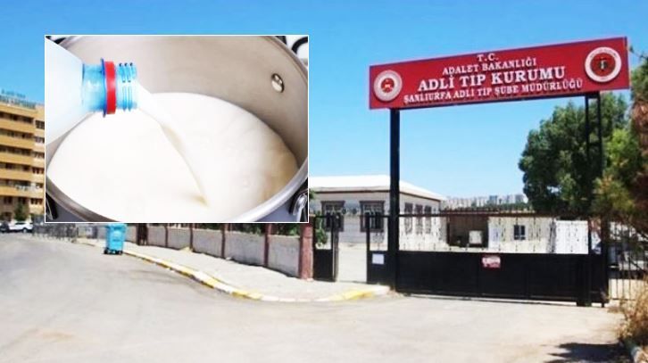 Küçük kız süt kazanına düştü:1 ölü