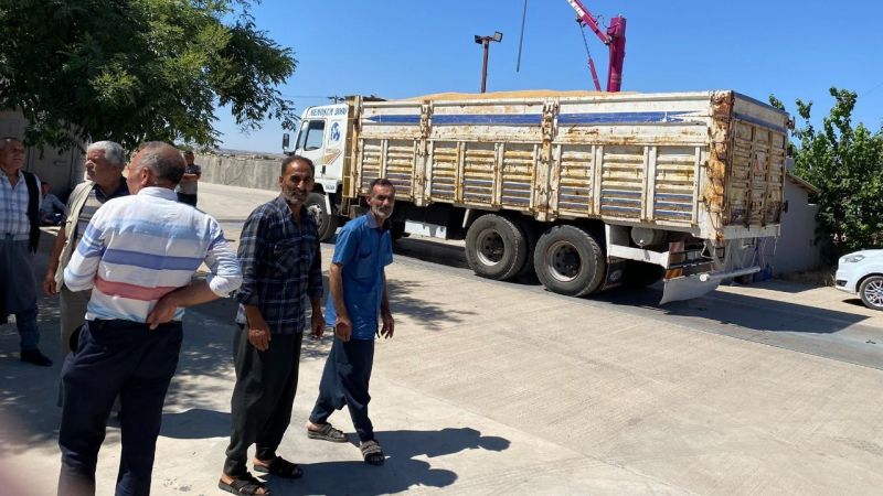Urfa'da TMO'nun hububat alımları sürüyor