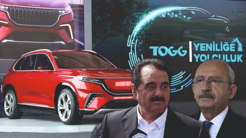 Tatlıses'ten Kılıçdaroğlu'na TOGG göndermesi