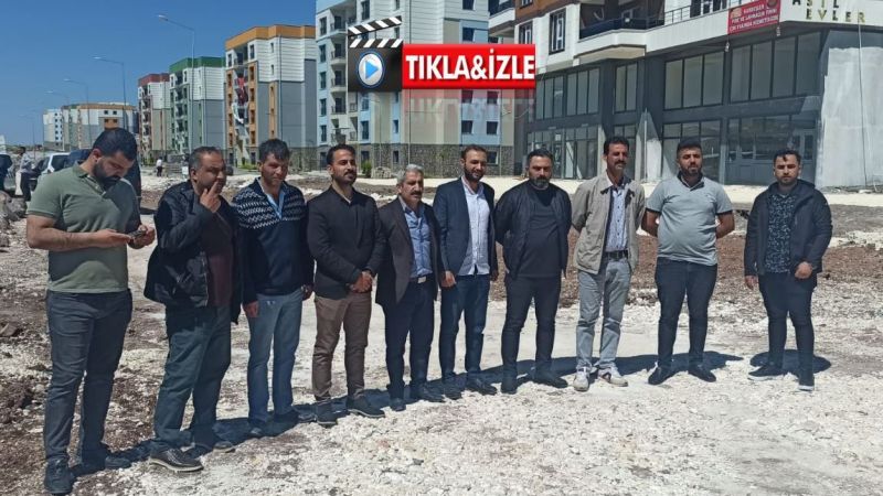 Urfa'da toki mağdurları tek yumruk oldu