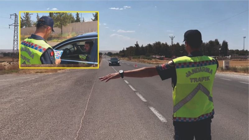 'Ölüm yolu'nda 'Kurallara uyalım' uygulaması