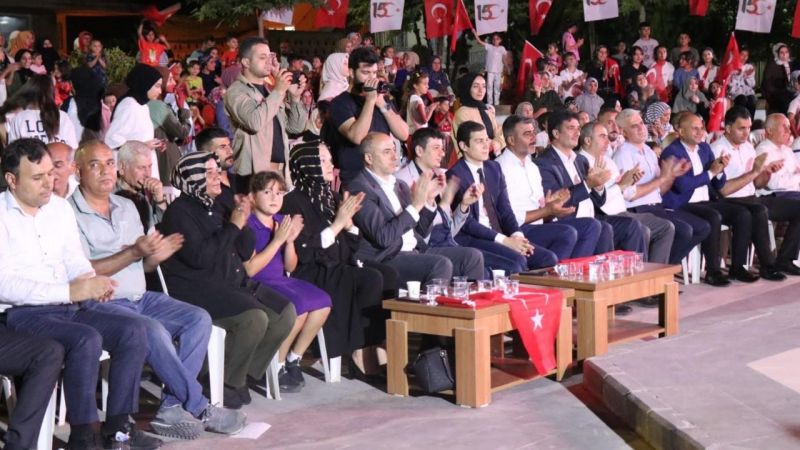 Bozova’da 15 Temmuz etkinleri düzenlendi