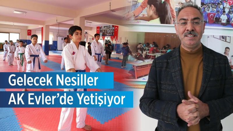 Gelecek nesiller Ek Evler’de yetişiyor