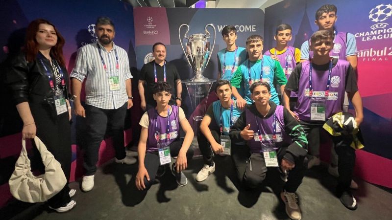 Gençler dev final için İstanbul'da
