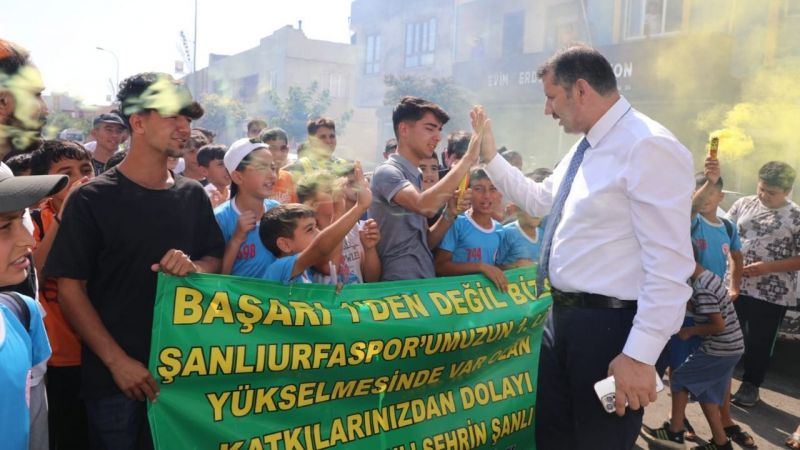 Hilvan'da Vali coşkuyla karşılandı!