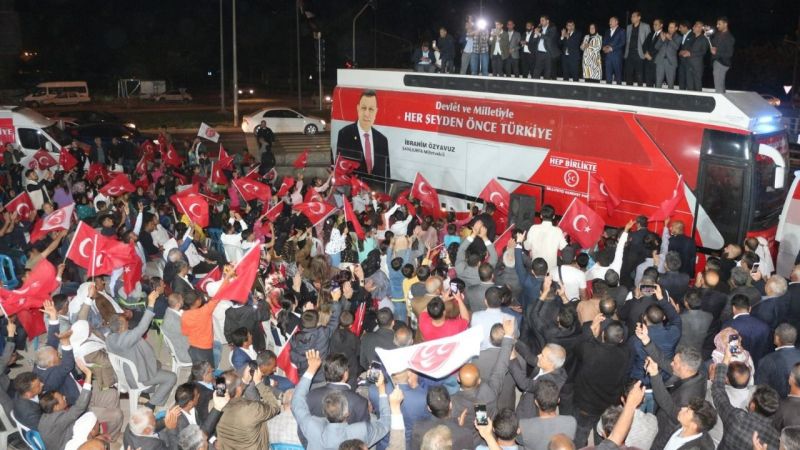 MHP, Şanlıurfa’da son toplantısını coşkuyla gerçekleştirdi!