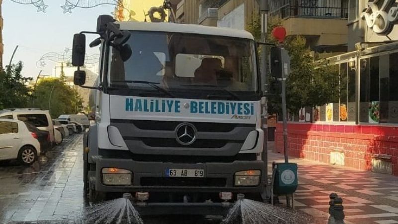 Haliliye’de dört bir yandan temizlik