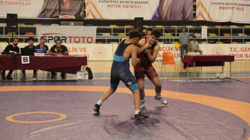 Urfa'da Güreş Şampiyonası heyecanı