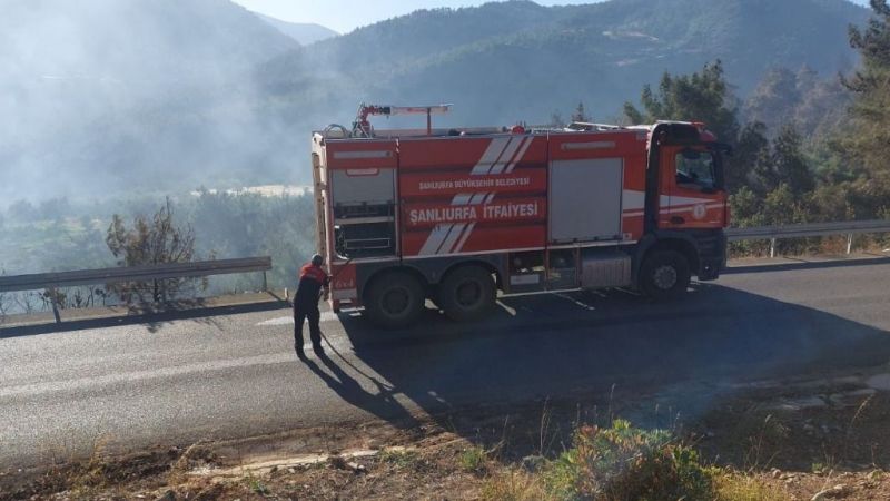 Hatay’da ki orman yangınına Urfa’dan da seferberlik
