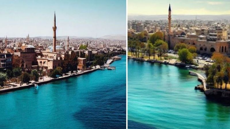 Yapay zeka Urfa için hayal kurdu! Urfa’ya deniz çok yakıştı