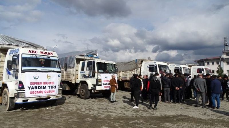 İş dünyasının deprem bölgelerine desteği sürüyor