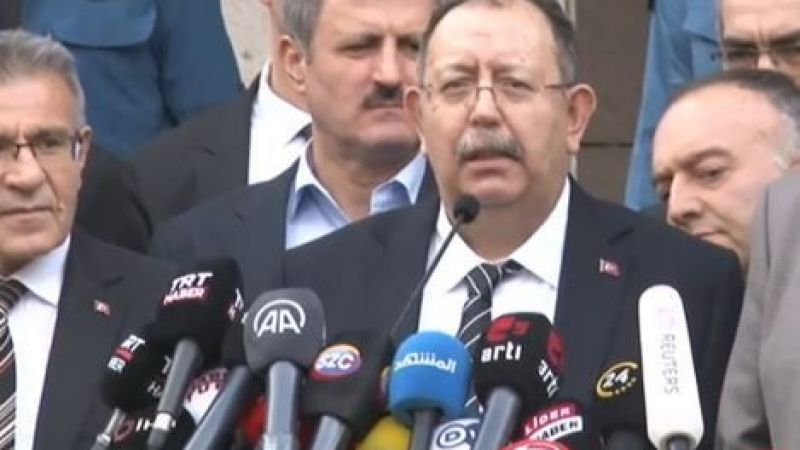 YSK Başkanı: Seçim sonuçlarının erken sonuçlanacağını bekliyoruz !
