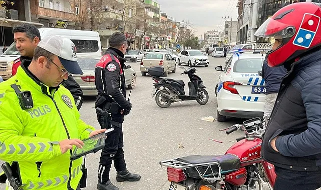 Urfa'da sürücülere ceza yağdı
