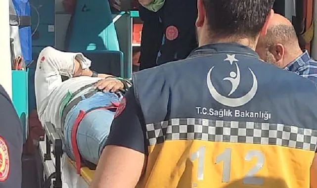 Asansör boşluğuna düşen gencin yardımına itfaiye yetişti