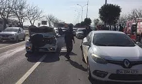 Urfa'da zincirleme trafik kazası: 11 yaralı